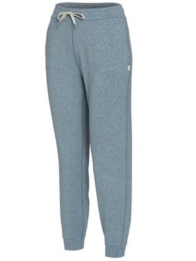 Vuori Performance Jogger Womens Large Heather Blue, Drawstring Sweatpants